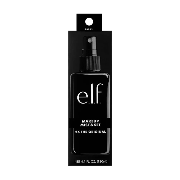 e.l.f. Mist & Set Setting Spray – Vaporisateur Fixateur de Maquillage 120 ml