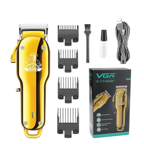 – VGR V‑678 Tondeuse/Clipper Professionnelle Rechargeable