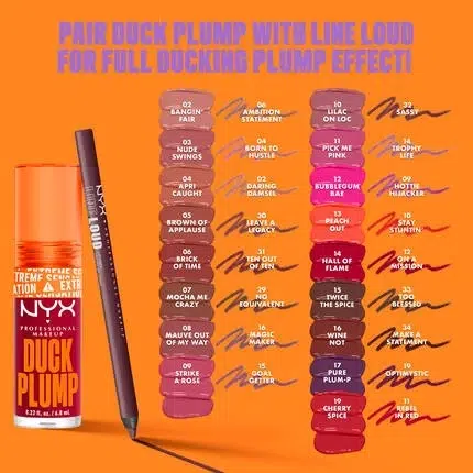 NYX Duck Plump High Pigment Lip Gloss n° 14 – Hall Of Flame