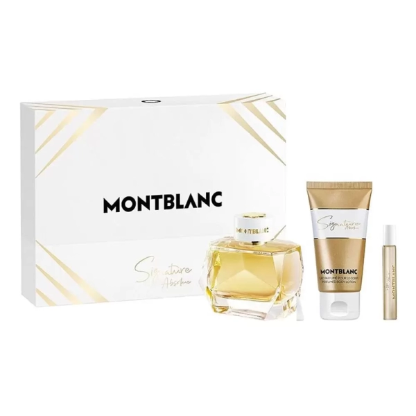 COFFRET MONT BLANC SIGNATURE ABSOLUE