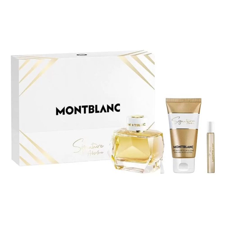 COFFRET MONT BLANC SIGNATURE ABSOLUE