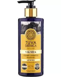 Natura Siberica – Tuva Siberica – Shampoing Crémeux Nourrissant au Lait de Yak – 300 ml