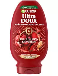 Après‑shampooing Garnier Ultra Doux – Huile d’Argan & Camélia – Nourrissant & Adoucissant