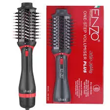 Brosse Soufflante ENZO One Step Volumizer – Séchage, Lissage et Volume 3-en-1
