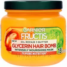 Garnier Fructis Masque Hair Bomb Glycérine - Hydratation & Réparation Profonde