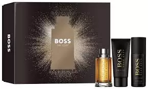 Coffret Homme Hugo Boss The Scent – Eau de Toilette 100 ml + Gel Douche 100 ml + Déodorant Spray 150 ml
