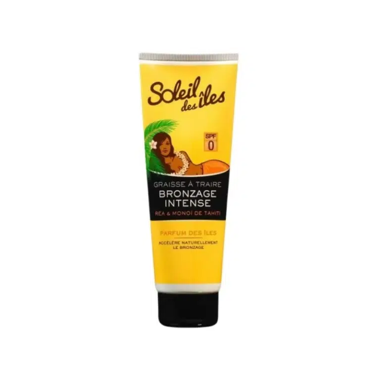 Soleil des Îles – Huile sèche Bronzage Intense (Tube) Parfum Coco – 150 ml
